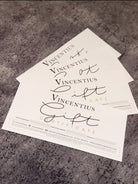 GIFT VOUCHER - Vincentius