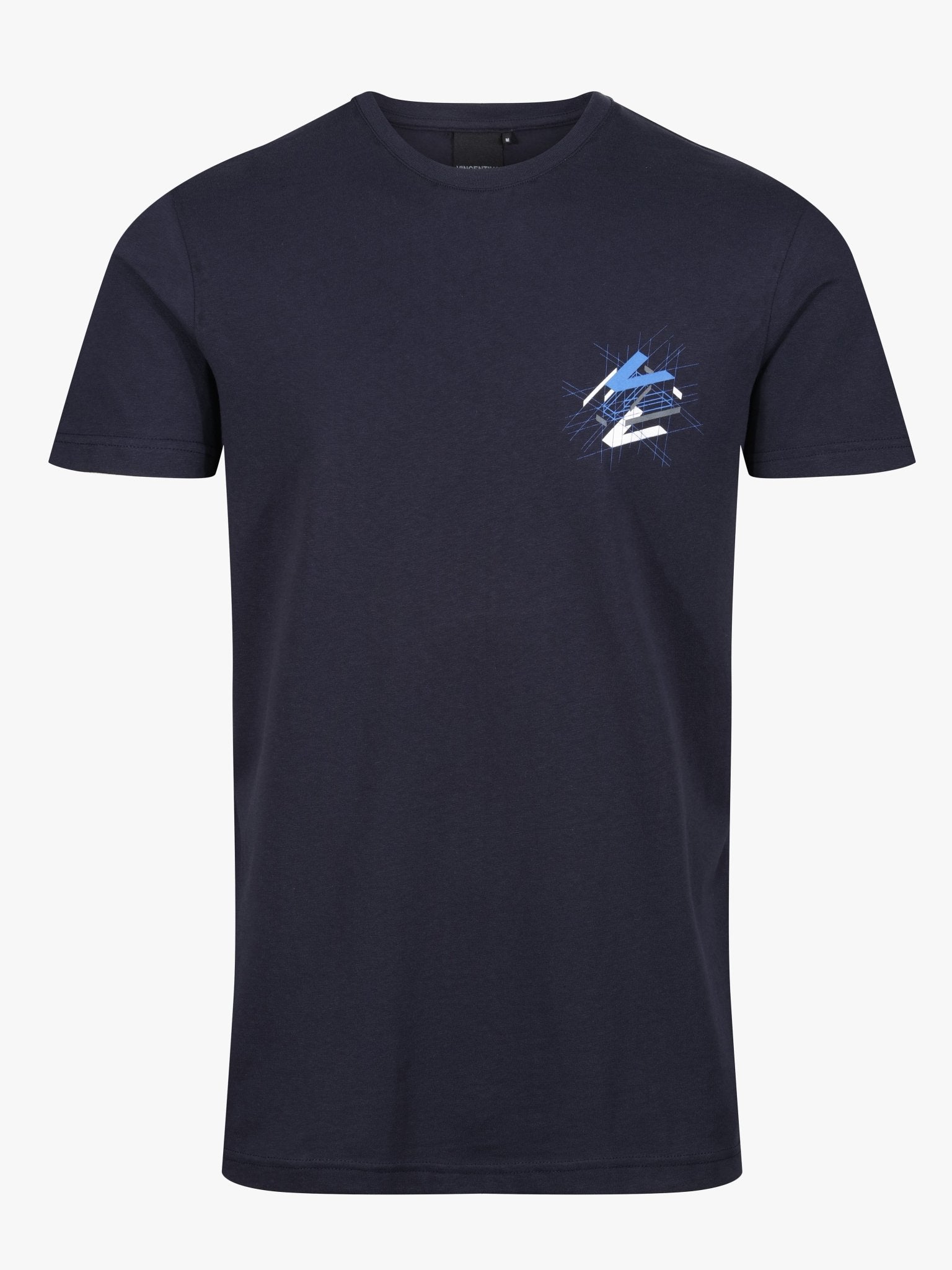 Luxe Shatter T-Shirt - Navy - Vincentius