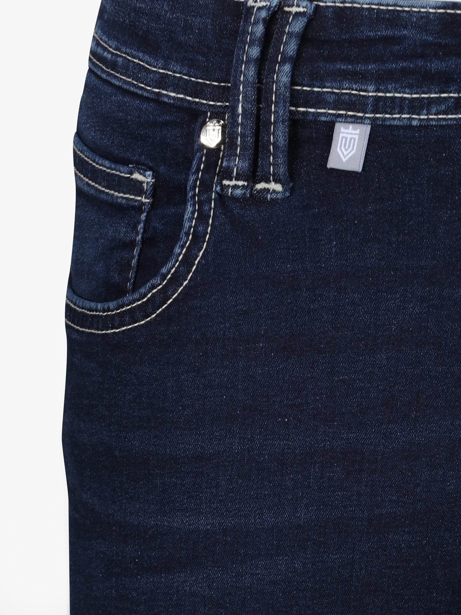 Luxury Edition Tailored Fit Jeans - Mid Blue - Vincentius