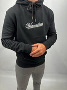 Script Luxe Hoodie - Black - Vincentius